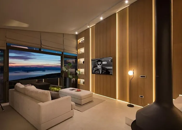 Villa Luxury & Unique Bevel House With Sea View